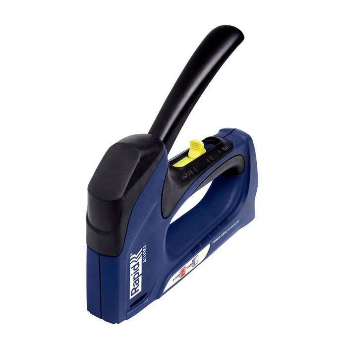 Capsator tacker Rapid ALU953 Dual, tehnologie Powercurve, reglare forta capsare, corp aluminiu, grip cauciuc, capse 53/6-14 mm, cuie 8/15, 3 ani garantie, fabricat in Suedia 5000517 [8]