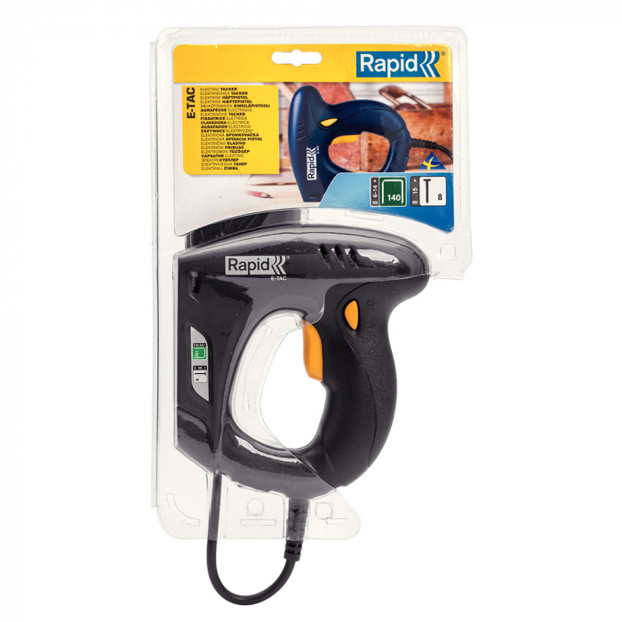 Rapid E-TAC Electric Staple and Nail Gun DIY, dual magazine, staples 140/6-14mm, nails 8/15mm, safety trigger system 5000573 [6]