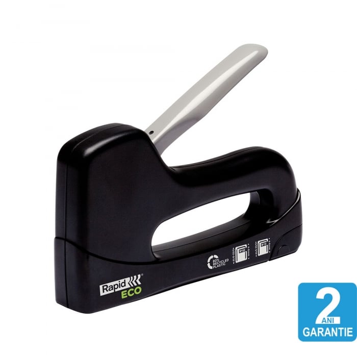 Rapid ECO Dual Staple Gun, DIY applications, staples 53/4-8 mm, 13/4-8 mm, 2 year guarantee 24821700 [2]