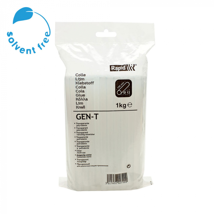 Baton silicon Rapid GEN-T Universal transparent, Ø12mm x 190mm, baza EVA, 1 kg/pachet 40302799 [2]