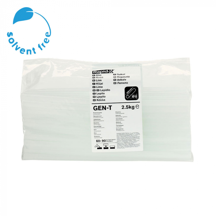 Baton silicon Rapid GEN-T Universal transparent, Ø12mm x 295mm, baza EVA, 2.5 kg/pachet 40302800 [2]