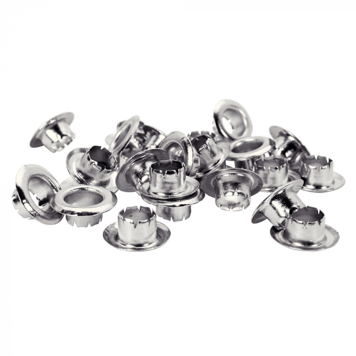 Rapid Grommets diameter 8.0mm, steel with silver finishing, with fixing system, 25 pcs/set 5000411 [8]