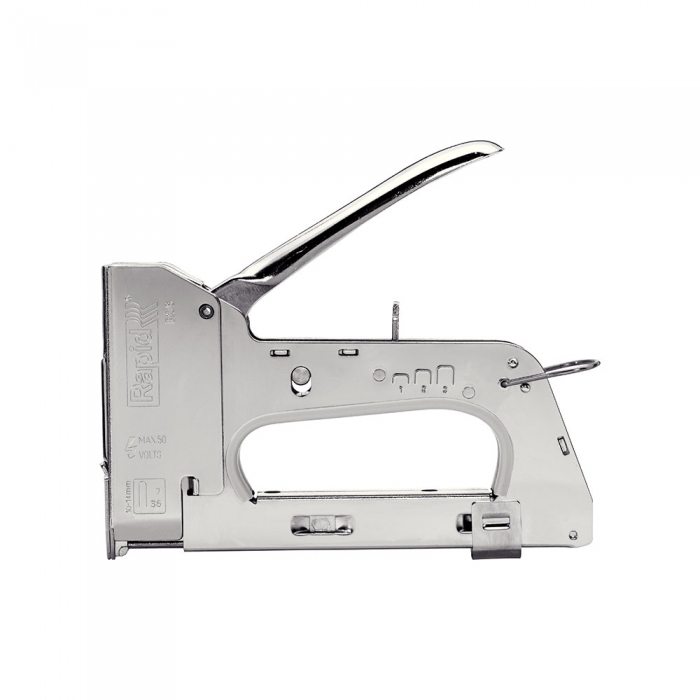 Rapid PRO 28E staple gun cables, semi-round staples “U” 28/9-11 mm, 3-steps force adjuster, cable diameter 4.5 mm, low voltage, 5 year guarantee, made In Sweden 20511710 [12]