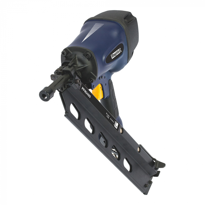 Masina de batut cuie in banda PRO PFN3490 kit, pneumatica, cuie 34/50-90mm, magazie capse inclinata 34⁰, tragaci secvential, duza evacuare reglabila 360⁰, 2 ani garantie 5000791 [16]