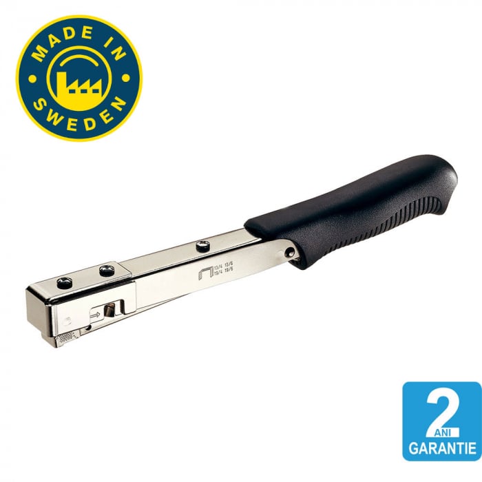 Rapid PRO R19E Hammer Tacker, staples 13/4-6, 2 year guarantee, made in Sweden 20726002-big