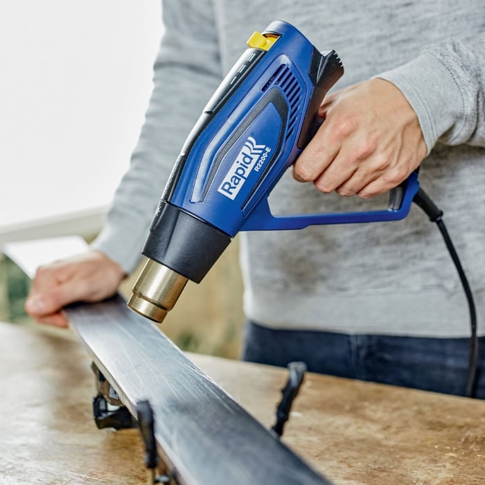 Set Suflanta aer cald Rapid R2200-E si servieta smart cu ghid de utilizare, incalzitor ceramic, reglare electronica a puterii, putere 2200 W, debit 500 l/min,reglare debit aer in 3 trepte, temperatura [9]