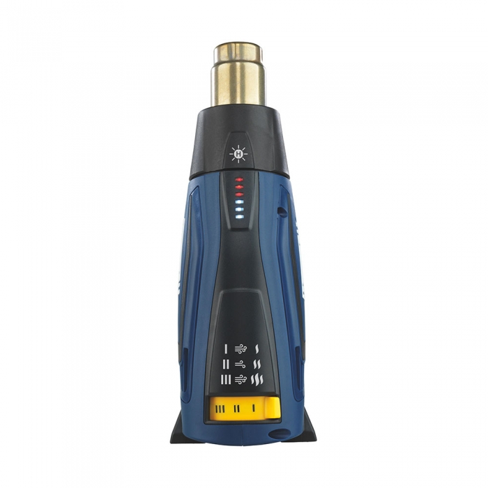 Pistol cu aer cald Rapid R2200-E, incalzitor ceramic, reglare electronica a puterii, putere 2200 W, debit 500 l/min, reglare debit aer in 3 trepte, temperatura 60°C/650°C, 2 ani garantie, 5001343 [13]