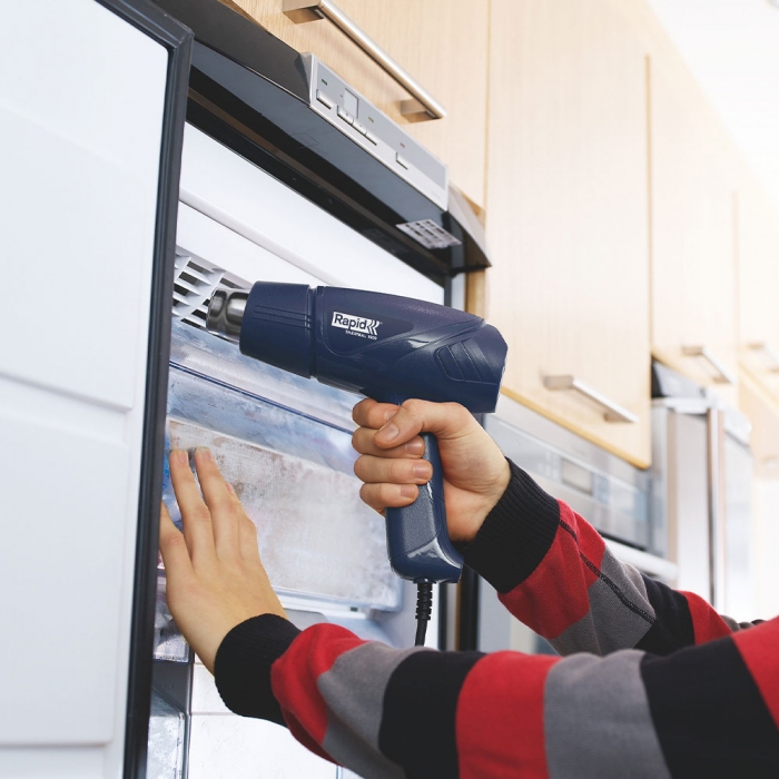 Rapid Thermal 1600 Hot Air Gun, 1600 W, air flow 280l/min, two airflow levels, temperature settings: 60°C/550°C, overheating protection, 2 year guarantee 24359800-big