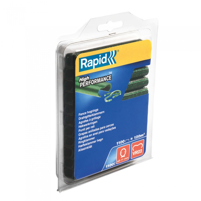 Capse gard Rapid HOG VR22, 5-11 mm, plastifiate verde [7]