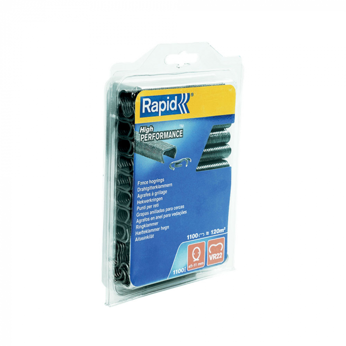 Capse gard Rapid HOG VR22, 5-11 mm, plastifiate gri [3]