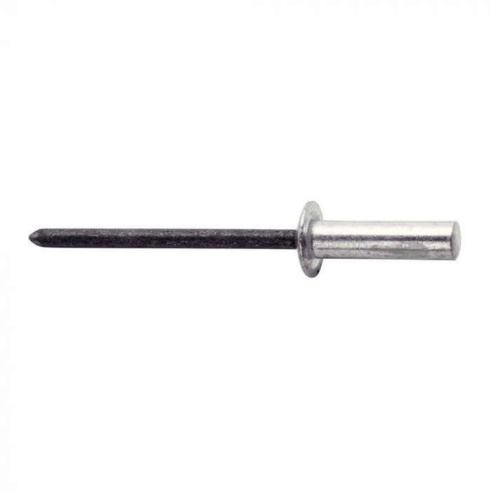 Rapid Waterproof rivet diameter 3.2mm x 8mm, aluminium, HSS metal drill bit included, 50 pcs/set 5000399 [10]