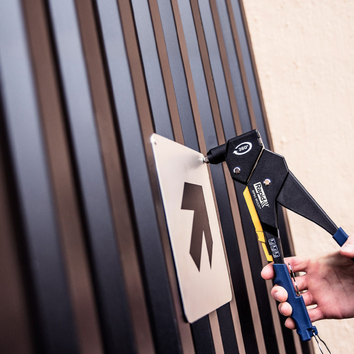 Rapid XL rivet diameter 4.0mm x 16mm, aluminium, HSS metal drill bit included, 40 pcs/set 5000662 [5]