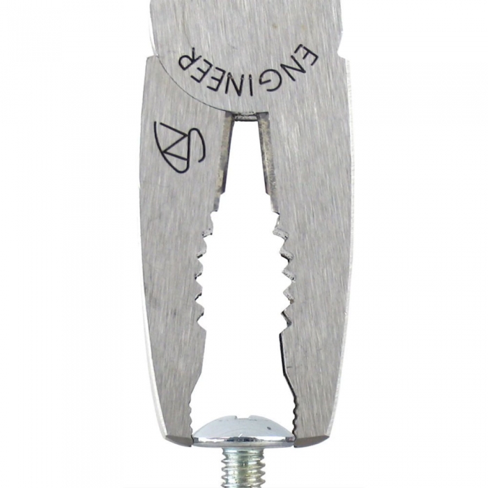 Screw removal side cutting pliers ENGINEER PZ-58, 160 mm, screw head 3 to 9.5mm, cutt 1.2 mm (copper wire), 1 mm (steel wire), made in Japan [5]