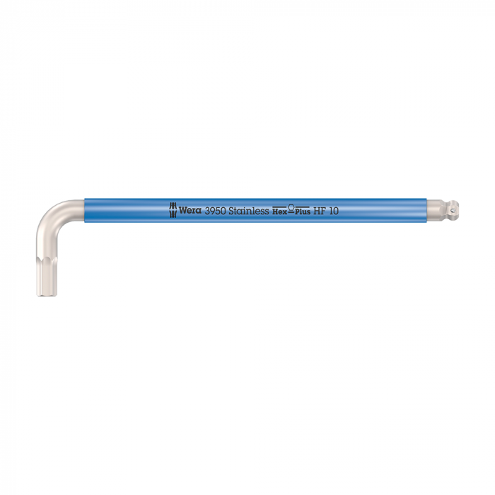 Set 9 x Chei imbus Wera 3950 Hex-Plus forma L protectie anticoroziva multicolor 05022699001 [17]