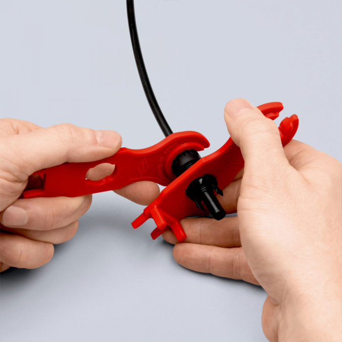 Set chei montaj mufe MC4 conectori instalatii solare, KNIPEX 9749662 [2]