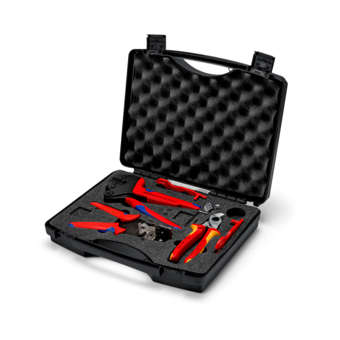 Set de scule pentru instalatii fotovoltaice, mare precizie, instalatii solare KNIPEX 97 91 04 V01 [3]