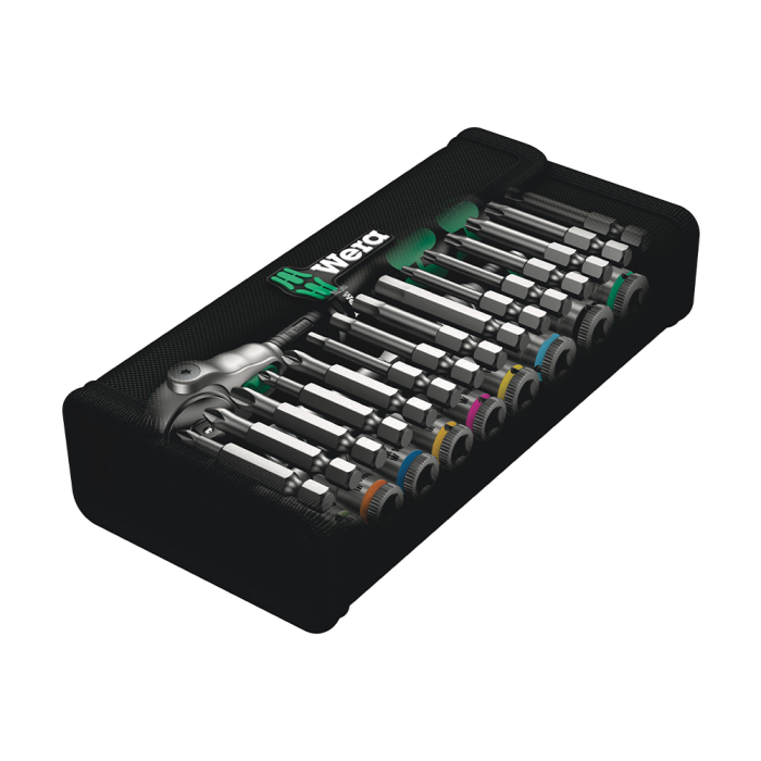 Set Clichet Wera 8100 SA 6 Zyklop Speed 1/4", 28 Piese [6]