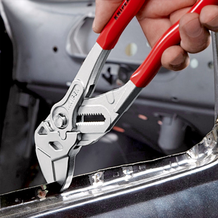 KNIPEX Set, 2 x Pliers in Durable Polyester Case, Adjustable,Self-locking device, Precision Engineering, Plumbing, 125 - 150mm, 00 20 72 V01 [9]