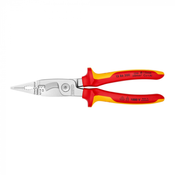KNIPEX set, 3 x electrician's tools, VDE 1000 V tested, live work, 160-200mm 003130BKV01 [5]