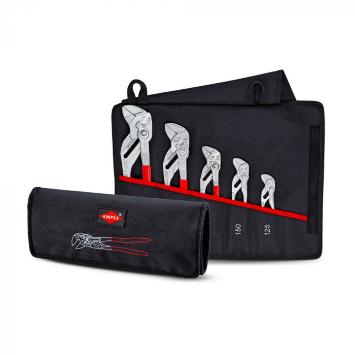 Set Knipex, 5 x cleste cheie, manere multicomponente, 125-300 mm, 001955S4 [7]