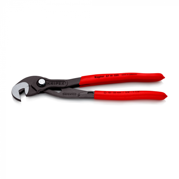 Knipex Raptor key pliers, for automotive, self-locking device, firm grip, comfortable handle, 250 mm, 87 41 250 [6]