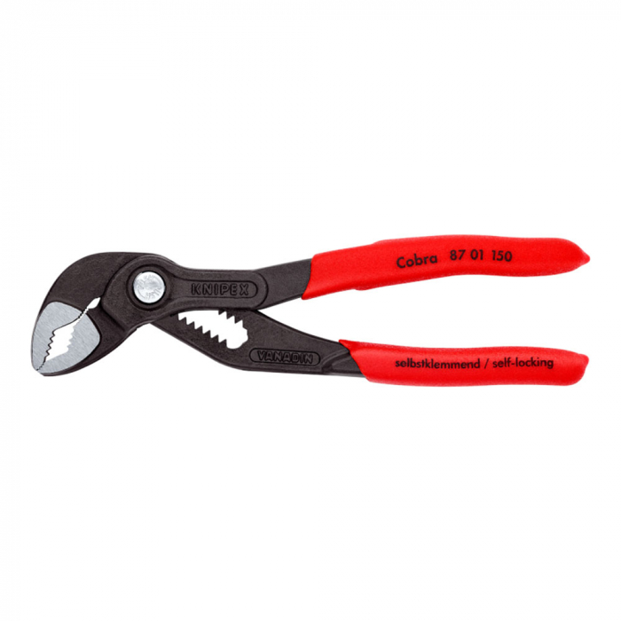 Set Knipex Cobra High-tech, 5 x cleste reglabil, pentru instalatori, dispozitiv autoblocare, manere multicomponente, 125-300 mm, 001955S5 [3]