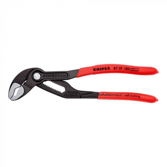Set Knipex Cobra High-tech, 5 x cleste reglabil, pentru instalatori, dispozitiv autoblocare, manere multicomponente, 125-300 mm, 001955S5 [4]