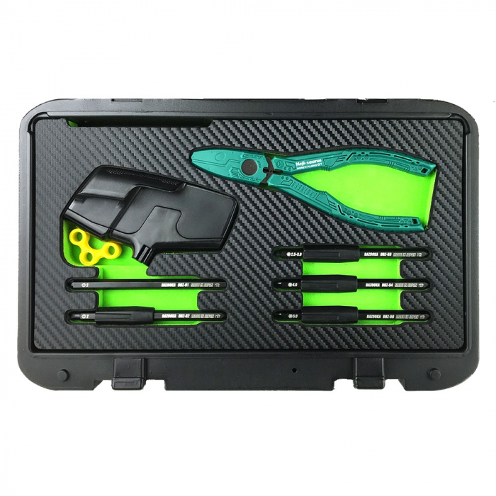 Kit instrumente indepartare suruburi stricate Engineer PDS-01, include servieta rigida transport¸ Fabricat in Japonia [3]