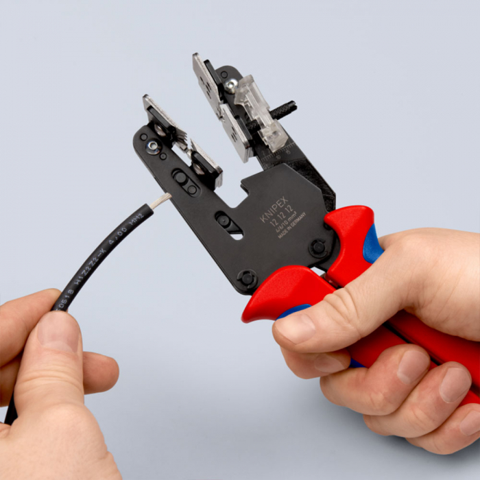 Set KNIPEX pentru instalatii fotovoltaice, mare precizie, servieta neagra din plastic dur, 97 91 01 [10]