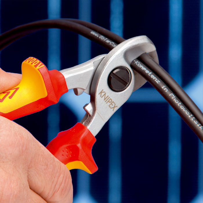 Set KNIPEX pentru instalatii fotovoltaice, mare precizie, servieta neagra din plastic dur, 97 91 01 [5]