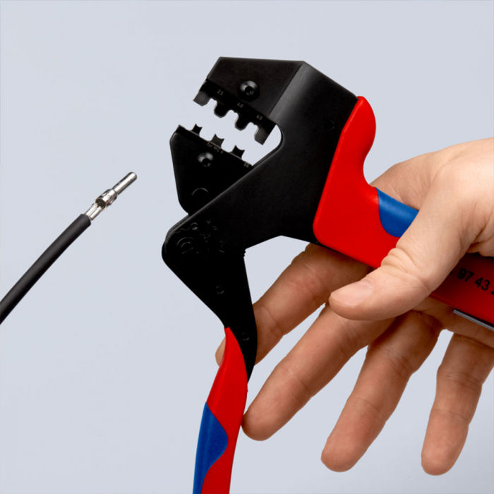 Set KNIPEX pentru instalatii fotovoltaice, mare precizie, servieta neagra din plastic dur, 97 91 01 [3]