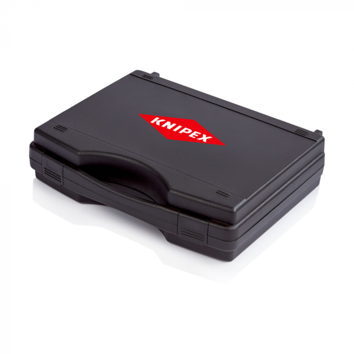 Set KNIPEX pentru instalatii fotovoltaice, mare precizie, servieta neagra din plastic dur, 97 91 01 [13]