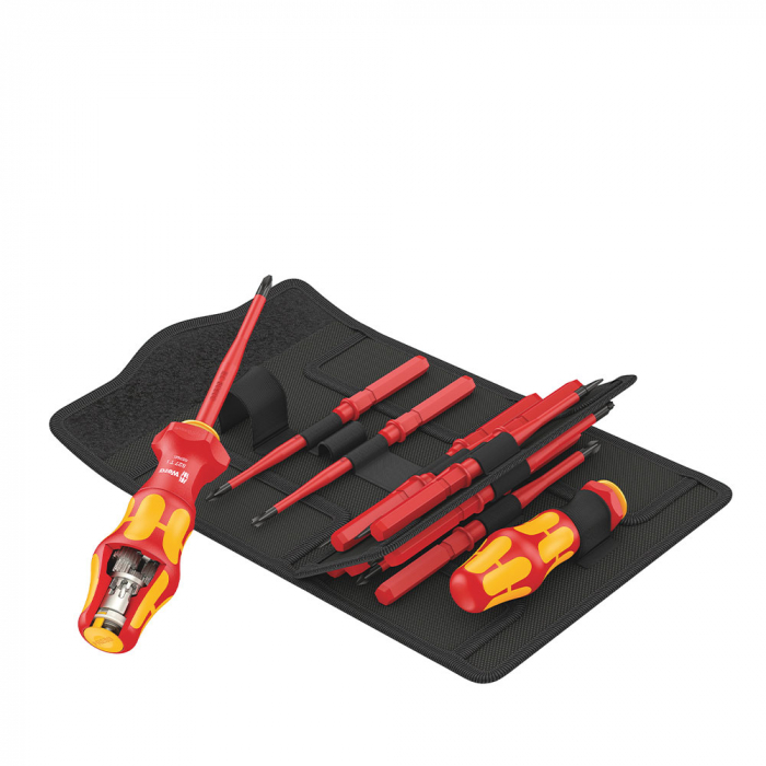 Set VDE Wera Kraftform Kompakt Turbo i 1 with pouch 16 pieces 210 x 133 x 82 mm 05006640001 [25]