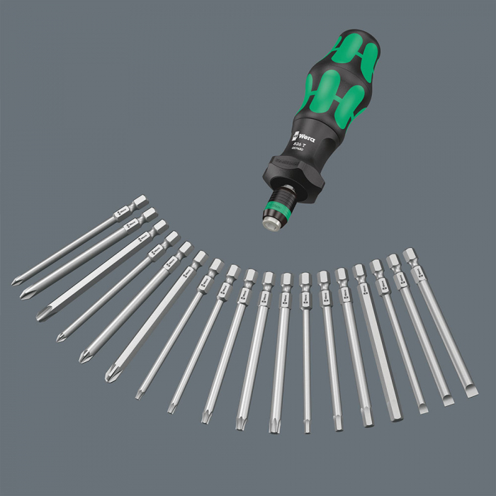 Set Wera Kraftform Kompakt Turbo 1 with pouch 19 pieces 195 x 133 x 75 mm 05057482001 [5]