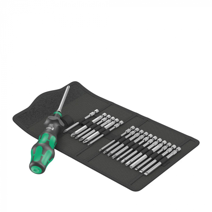 Set Wera Kraftform Kompakt Turbo 1 with pouch 19 pieces 195 x 133 x 75 mm 05057482001 [18]