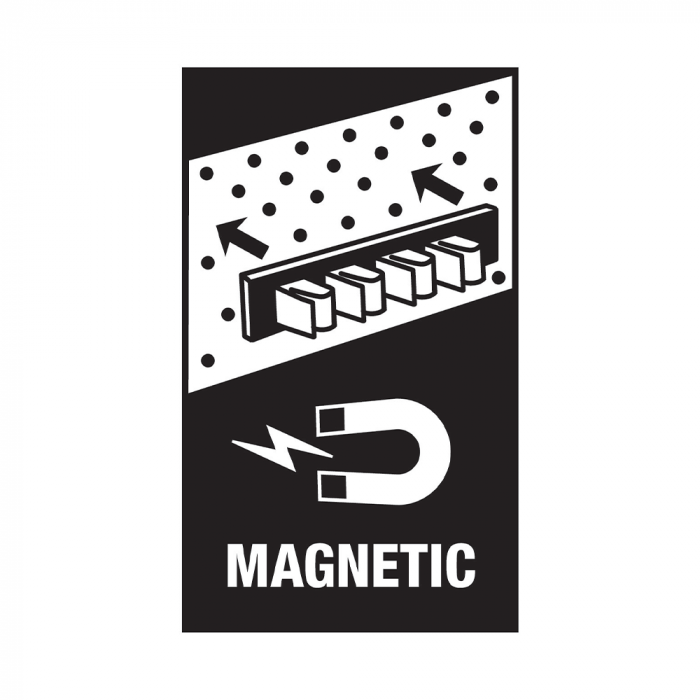 Wera Magnetic Rail 9611 for 9 Kraftform Series Screwdrivers 30 x 400 mm 05136414001 [2]