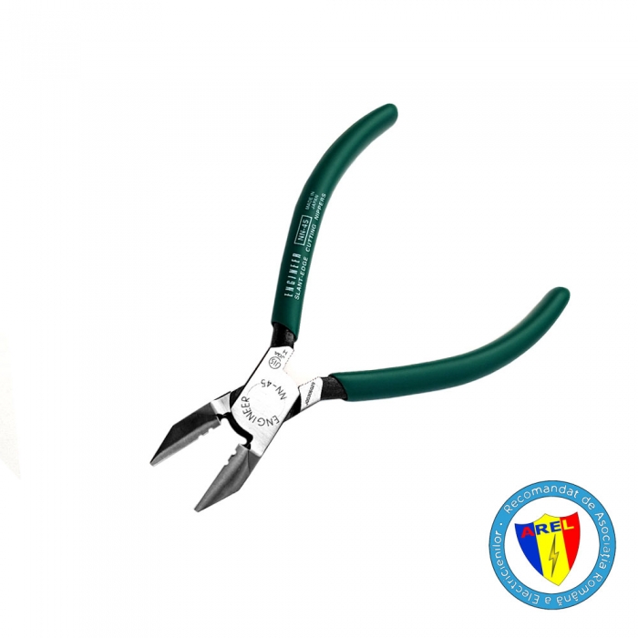 Slant Edge Nippers and Wire Stripper ENGINEER NN-45, 125 mm, made in Japan-big