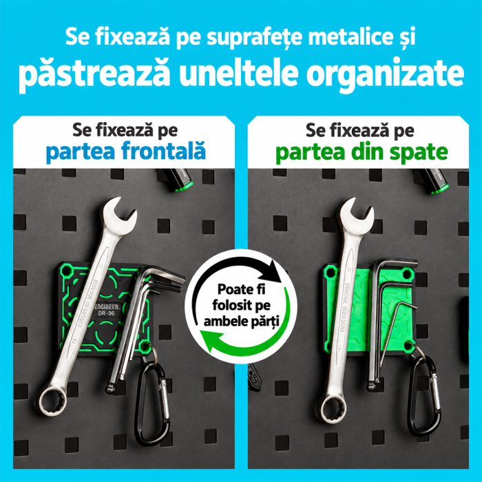 Suport magnetic ENGINEER DR-96 Hip Pita pentru suruburi si biti Fabricat in Japonia [5]