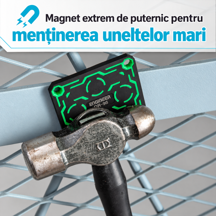 Suport magnetic ENGINEER DR-96 Hip Pita pentru suruburi si biti Fabricat in Japonia [4]