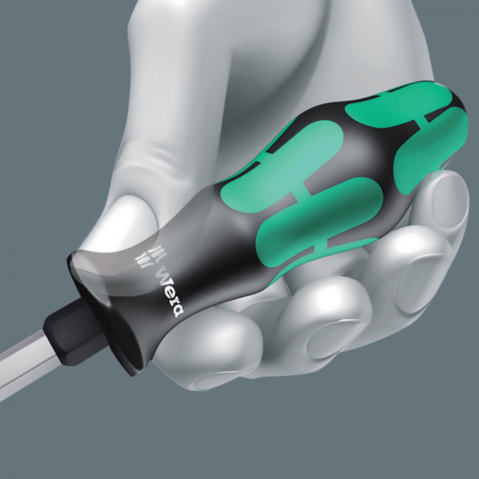 Surubelnita electrician Wera 350 SK PH0 4 x 60 x 81 maner verde antirostogolire 05008750001 [9]
