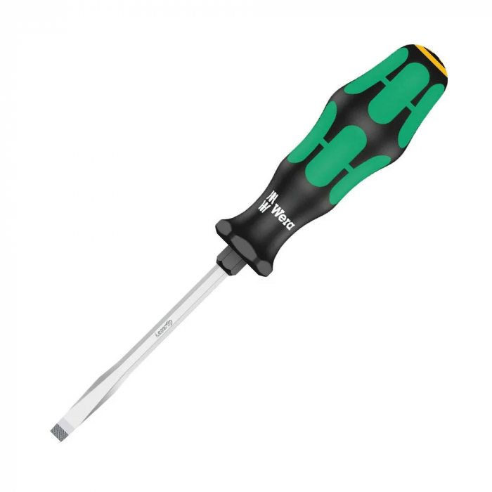 Surubelnita electrician Wera 334 SK dreapta 0.8 x 4.5 x 5 x 8 x 90 x 98 cap Lasertip maner verde antirostogolire 05007672001 [10]