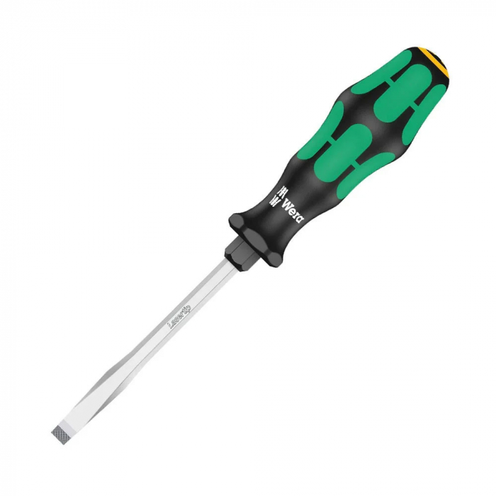 Surubelnita electrician Wera 334 SK dreapta 1.0 x 5.5 x 6 x 10 x 100 x 98 cap Lasertip maner verde antirostogolire 05007673001 [10]