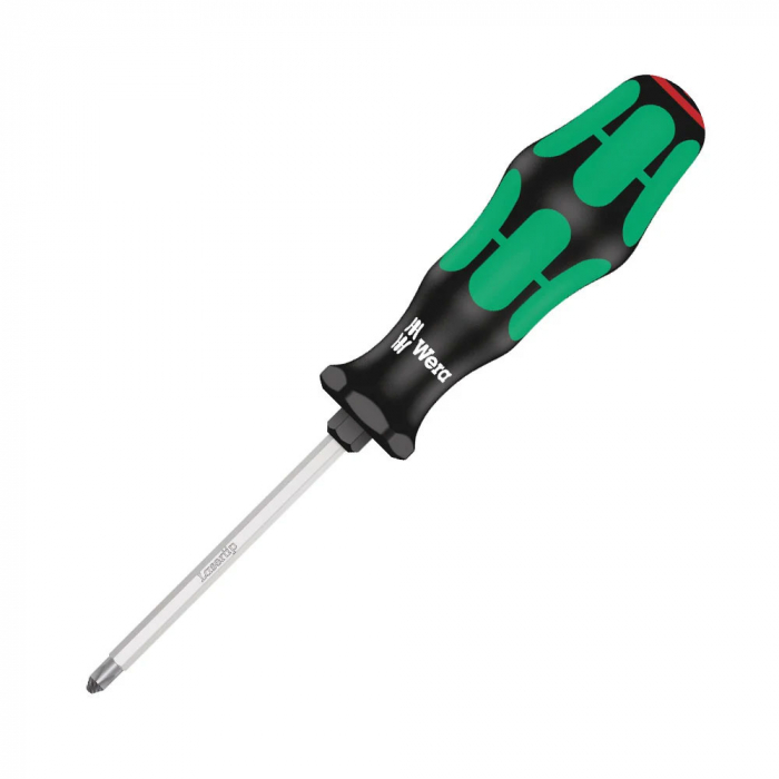 Surubelnita electrician Wera 350 SK PH1 5 x 8 x 80 x 98 cap Lasertip maner verde antirostogolire 05008751001 [10]
