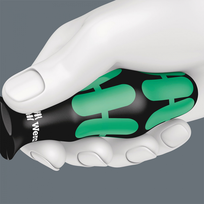 Wera Universal Screwdriver 367 TORX TX7 3.5 x 60 x 70 corrosion protection green anti-roll handle 05028002001 [7]