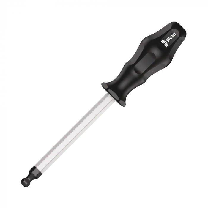 Wera Hexagon Screwdriver 352 Hex 12.0 x 150 x 117 Ball End with corrosion protection black anti-roll handle 05022835001 [10]