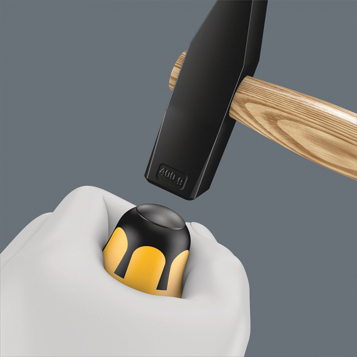 Wera Impact Screwdriver 932 AS slotted 1.0 x 5.5 x 6 x 10 x 113 x 105 corrosion protection yellow anti-roll handle 05018301001 [4]