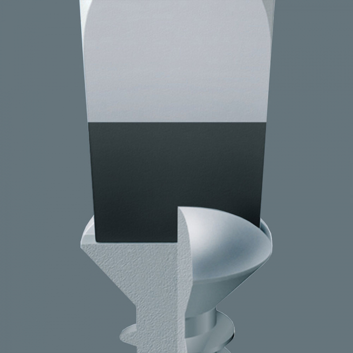 Surubelnita Impact WERA 932 AS dreapta 1.2 x 7.0 x 6 x 10 x 138 x 105 protectie anticoroziva maner galben antirostogolire 05018302001 [3]