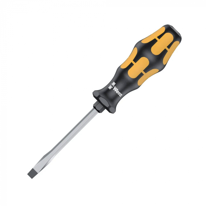 Wera Impact Screwdriver 932 AS slotted 1.0 x 5.5 x 6 x 10 x 113 x 105 corrosion protection yellow anti-roll handle 05018301001 [9]