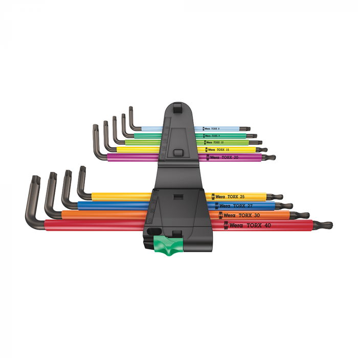 Set 9 x Chei imbus Wera TORX forma L protectie anticoroziva multicolor 05024480001 [8]