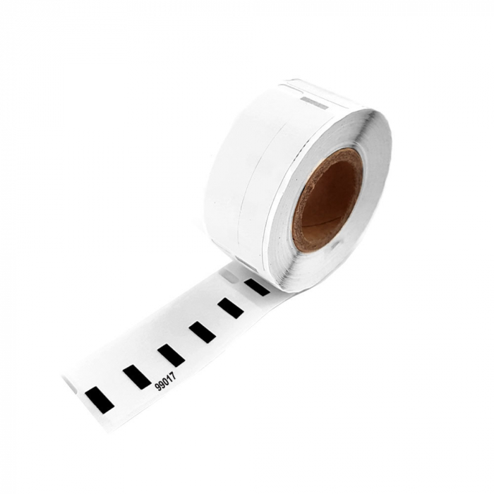Etichete dosare suspendate albe 12 x 50mm compatibile Dymo 99017 S0722460 [6]